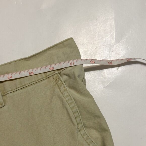 LL Bean Mens Cargo Pants 35X32(30) Tan  Sunwashed Canvas Straight Leg Distressed - Picture 7 of 11